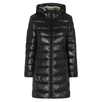 Blauer Dames, Mantels, Zwart, Maat: XL Leer