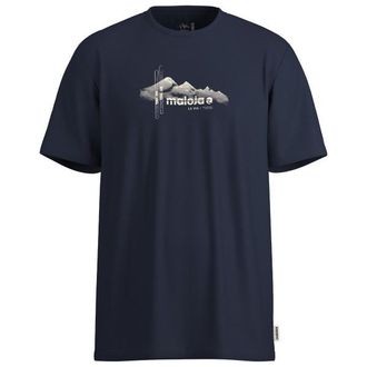 Maloja WeisseggM. T-Shirt f&uuml;r Herren | blau