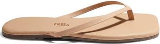 Tkees Lily Square Toe Flip Flop in Sunkissed at Nordstrom, Size 8