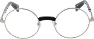Yohji Yamamoto Silver Metal Glasses Mens (Frames)