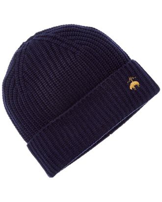 Brooks Brothers Shaker Rib Wool & Cashmere-Blend Beanie