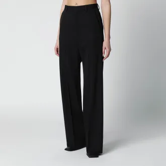 Balenciaga Pantalone nero in lana