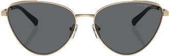 Michael Kors Cortez cat-eye sunglasses - unisex - Metal - 59 - Gold