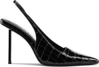 Femme G63 Exotic Slingback Pump in Black at Nordstrom, Size 5