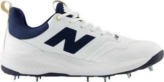 New Balance Fuelcell 4030v5 cricketschoenen voor heren (Wit/blauw)