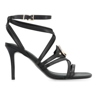 Just Cavalli Schoenen, Dames, Zwart, 40 EU, Ivy Sandalen met Hak