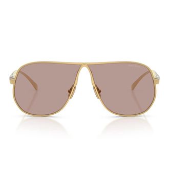 Miu Miu Sunglasses Mua56 S 5 Ak20 I Gold/Light Purple Brown Women