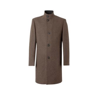 HUGO BOSS Hugo - Jassen - Heren - Mantels - Bruin - Maat: M