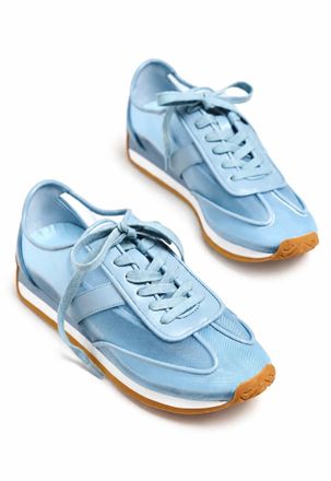Matisse Footwear Womens Flash Sneaker In Light Blue