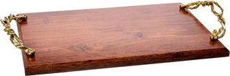 Michael Aram Wisteria Gold Bread Board