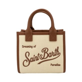MC2 Saint Barth Handbags, female, Beige, Size: ONE SIZE Mini Handbag