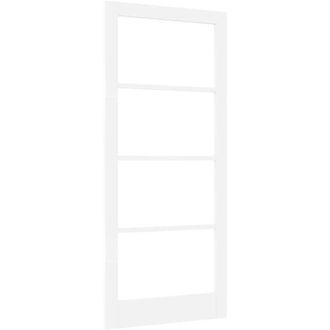 vidaXL Puerta Interior Con Cristal Orkdal 93 X 211 Cm Vidaxl