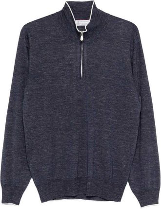 Brunello Cucinelli Mock-Neck Sweater