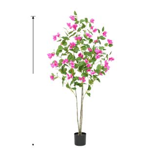 OEM &Aacute;rbol De Buganvilla Artificial, Material De Flores Secas, Para Colocar En El Suelo, Uso Vers&aacute;til