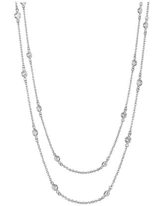 Liv Oliver 18K Plated Cz Necklace