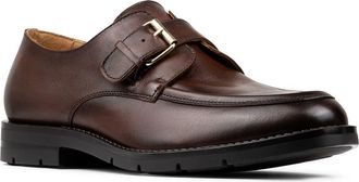 Donald J Pliner Calan Monk Strap Shoe in Cognac at Nordstrom, Size 11.5