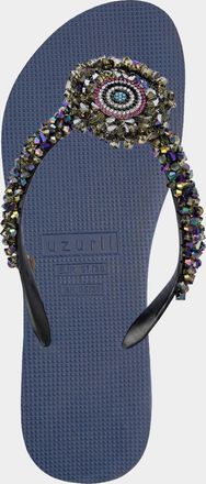 UZURII Aby Flip Flop Marineblauw
