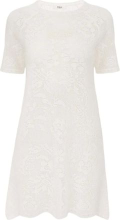 Chlo&eacute; Mujer, Vestidos, Blanco, Talla: L