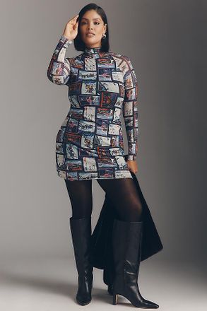 Rachel Antonoff Lilly Long-Sleeve Mini Dress