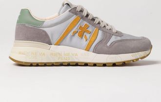 Premiata Sneakers Lander Premiata in camoscio e nylon