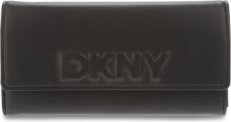 DKNY Accessories DKNY Tinsley Bi-Fold Wallet in Black Silver