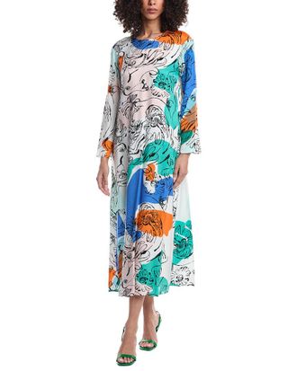 Marimekko Fluidi Blombom Maxi Dress