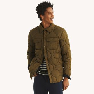 Nautica store Men's Vintage Green Winter Barn Coat M