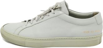 Common Projects Sneakers Achilles in pelle con lacci - Grigio