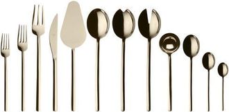 Mepra Due Flatware Set - 67 Pieces in Champagne at Nordstrom