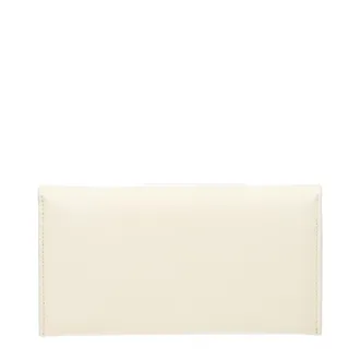 Jil Sander Leather Envelope Wallet - Beige