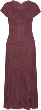 Marella Ortensia Dress - Dames - Kleedjes - Rood - S - Kleedjes