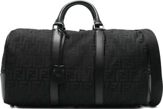 Fendi Ff Nylon Medium Travel Bags