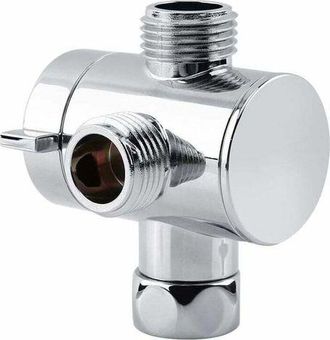 OEM Grifo De Ducha Multifunci&oacute;n De 3 V&iacute;as Con Desviador, Brazo De Ducha Montado, Adaptador Para Cabezal De Ducha, Piezas De Repuesto Para Conexi&oacute;n En T G1