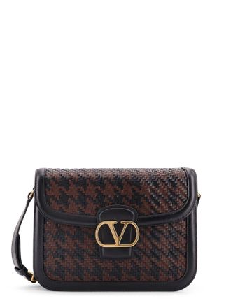 Valentino Garavani Valentino Garavani 9to5 Woven Leather Shoulder Bag-Uomo