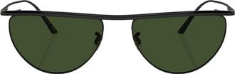 Oliver Peoples 1984C round-frame sunglasses - women - Metal - 56 - Black