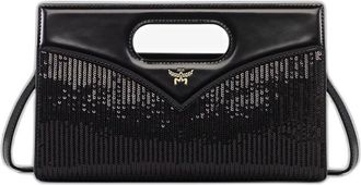 MCM Small Diamond Bag - Dames - Schoudertassen - Zwart - ONE Size - Leer - Tassen