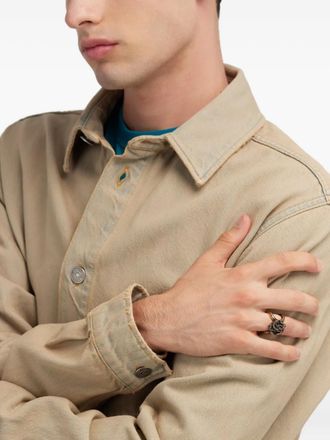 Roberto Cavalli Anello con logo - Oro