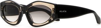 Alaia Alaia Black Acetate Sunglasses