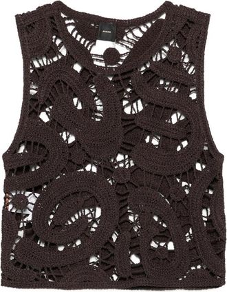 Pinko Crochet Top