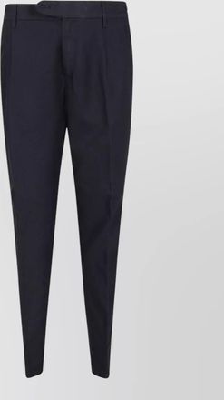 Eleventy relaxed chino trousers cotton linen blend