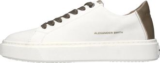 Alexander Smith Sneakers - Heren - Sneakers - Wit - 45 EU - Leer - Schoenen