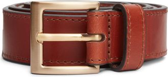 Tommy Hilfiger Lederg&uuml;rtel TOMMY HILFIGER TH SOHO 3.0 cm breit, Herren, Gr. 100, winter cognac, Rindsleder, G&uuml;rtel Lederg&uuml;rtel