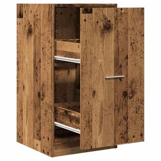 vidaXL Armario Botiqu&iacute;n Madera De Ingenier&iacute;a Envejecido 40x41x77,5 Cm Vidaxl