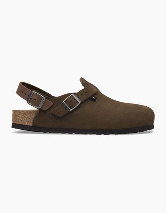 Birkenstock Mens Tokio Suede Leather - Brown - Size: 10