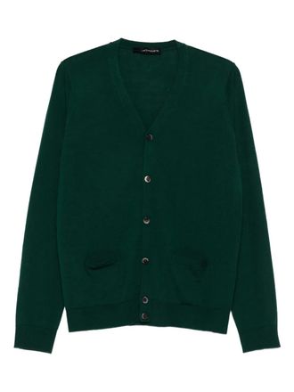 Jeordie's Cardigan con scollo a V - Verde
