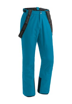 Maier Sports Skihose MAIER SPORTS Anton slim 2.0, Herren, Gr. 46, Normalgr&ouml;ssen, blau (royalblau), 100% Polyester, Hosen Skihose, Herren Schneehose mit Hosentr&auml;ger