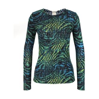 Diane Von F&uuml;rstenberg Donna, Top, Verde, S, new