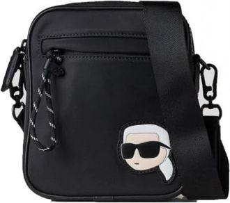 Karl Lagerfeld Tassen > Crossbodytassen - Heren - Schoudertassen - Zwart - ONE Size - Tassen