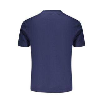 Napapijri Logo-Print Cotton T-Shirt - Navy