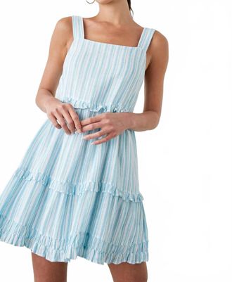 Rails Sandy Dress In Laguna Stripe